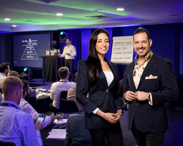 Francis Rodino and Carolina Cohen Rodino, Co-Founders of Lead Hero